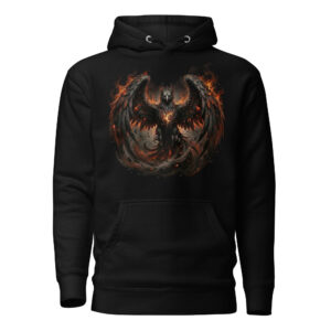 Sweat à capuche Phoenix Design France – Cendres Sacrées
