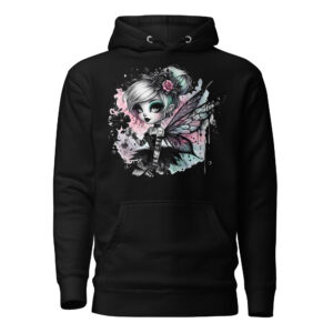 Sweat à Capuche Phoenix Design France – Gothic Fée Sauvage.