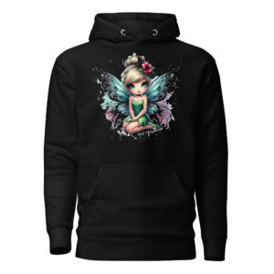 Sweat à Capuche Phoenix Design France – Gothic Fée des Songes.