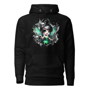 Sweat à Capuche Phoenix Design France – Gothic Fée Macabre.