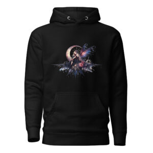 Sweat à Capuche Phoenix Design France – Gothic Fée Lunaire.