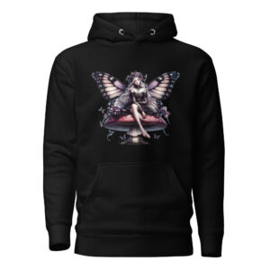 Sweat à Capuche Phoenix Design France – Gothic Fée Enchantée.