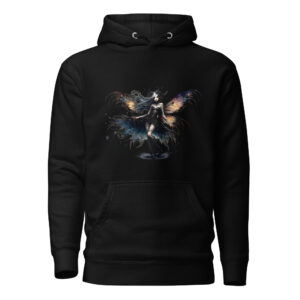 Sweat à Capuche Phoenix Design France – Gothic Fée Stellaire.