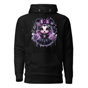 Sweat à Capuche Phoenix Design France – Minnie Envoûtante.