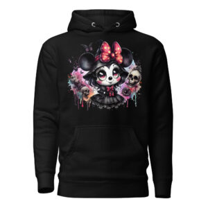 Sweat à Capuche Phoenix Design France – Minnie Cruelle.