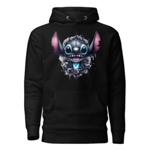 Sweat à Capuche Phoenix Design France – Stitch le Démon.