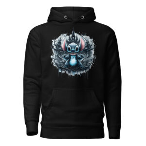 Sweat à Capuche Phoenix Design France – Stitch le Hanté.