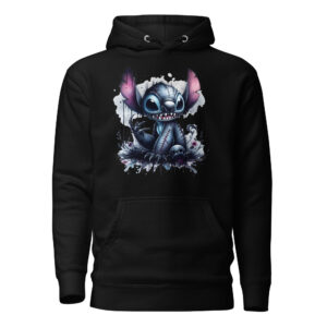 Sweat à Capuche Phoenix Design France – Stitch l'Ombrageux.