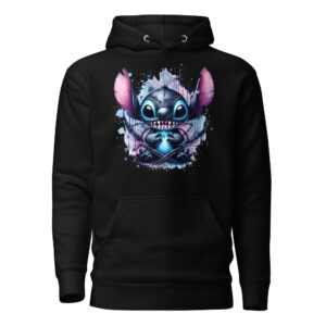 Sweat à Capuche Phoenix Design France – Stitch l'Obscur.