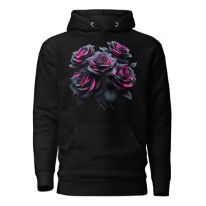 Sweat à Capuche Phoenix Design France – Rose du Jardin des Oubliés