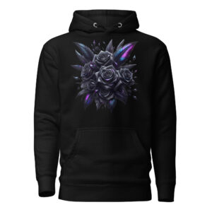 Sweat à Capuche Phoenix Design France – Rose du Cœur Gelé