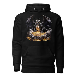 Sweat à Capuche Phoenix Design France – Dragon du Labyrinthe Complexe
