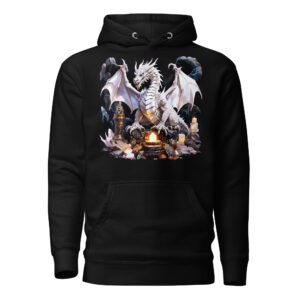 Sweat à Capuche Phoenix Design France – Dragon du Regard Céleste