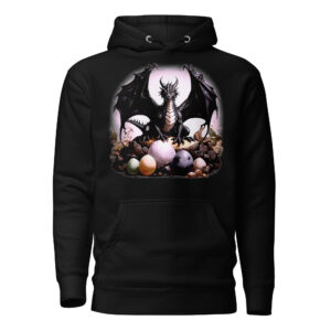 Sweat à Capuche Phoenix Design France – Dragon de la Méditation Pétrifiée