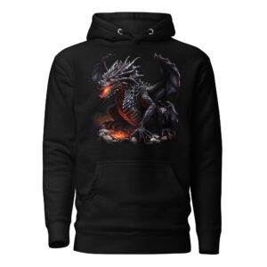 Sweat à Capuche Phoenix Design France – Dragon de l'Écho Amputé