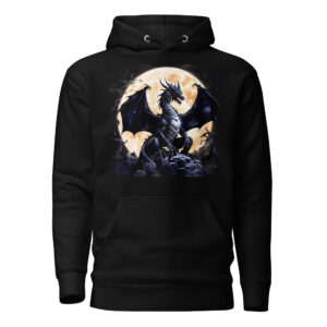 Sweat à Capuche Phoenix Design France – Dragon de la Souffrance Gracieuse