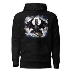 Sweat à Capuche Phoenix Design France – Dragon de la Fumée Ardente