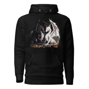 Sweat à Capuche Phoenix Design France – Dragon de la Transmutation
