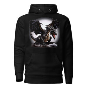Sweat à Capuche Phoenix Design France – Dragon de la Conscience Éveillée