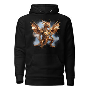 Sweat à Capuche Phoenix Design France – Dragon de la Création Frénétique