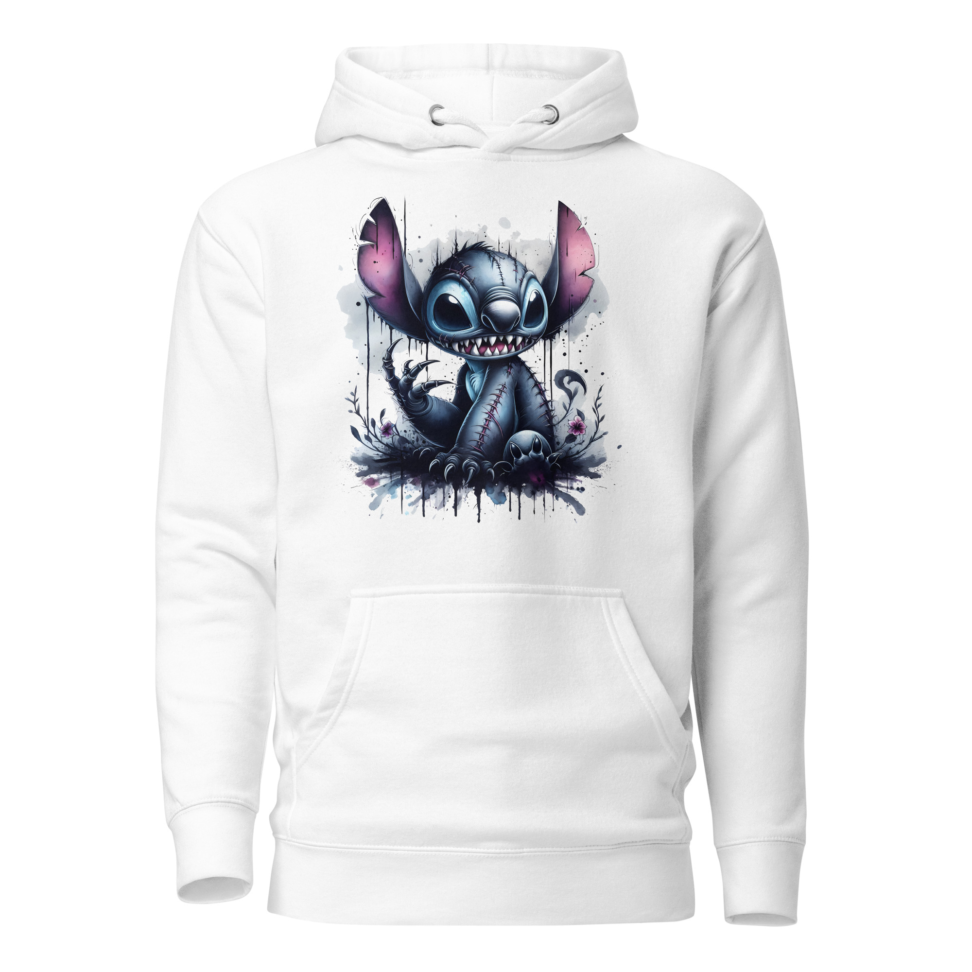 Sweat à Capuche Phoenix Design France – Stitch l'Ombrageux. – Image 2