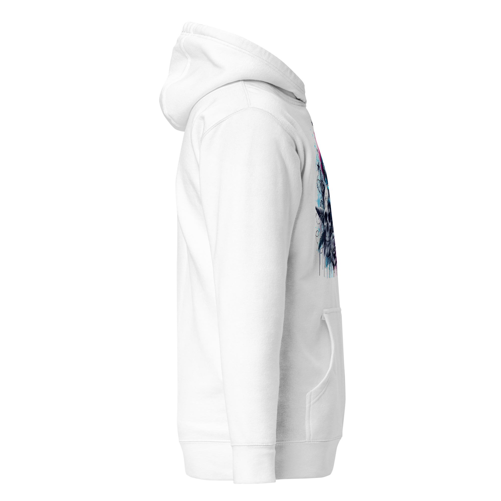 Sweat à Capuche Phoenix Design France – Stitch et le Crâne. – Image 8