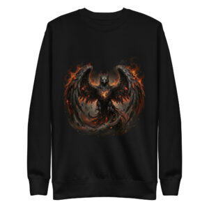 Sweat-shirt Phoenix Design France – Cendres Sacrées.