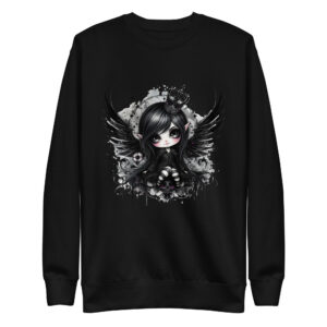 Sweat-shirt Phoenix Design France – Gothic Fée des Ténèbres.