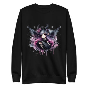 Sweat-shirt Phoenix Design France – Gothic Fée Enchanteresse