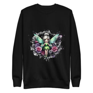 Sweat-shirt Phoenix Design France – Gothic Fée des Roses.