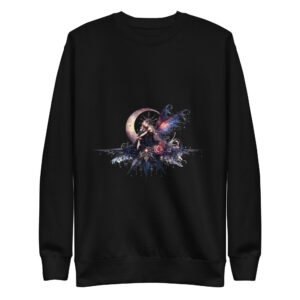 Sweat-shirt Phoenix Design France – Gothic Fée Lunaire.