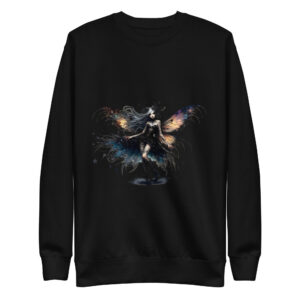 Sweat-shirt Phoenix Design France – Gothic Fée Stellaire.