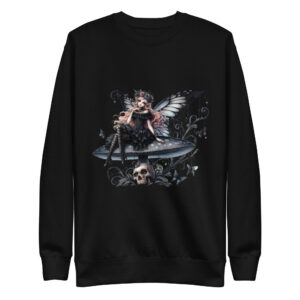 Sweat-shirt Phoenix Design France – Gothic Fée de l'Au-Delà.