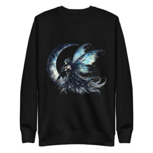 Sweat-shirt Phoenix Design France – Gothic Fée de Minuit.