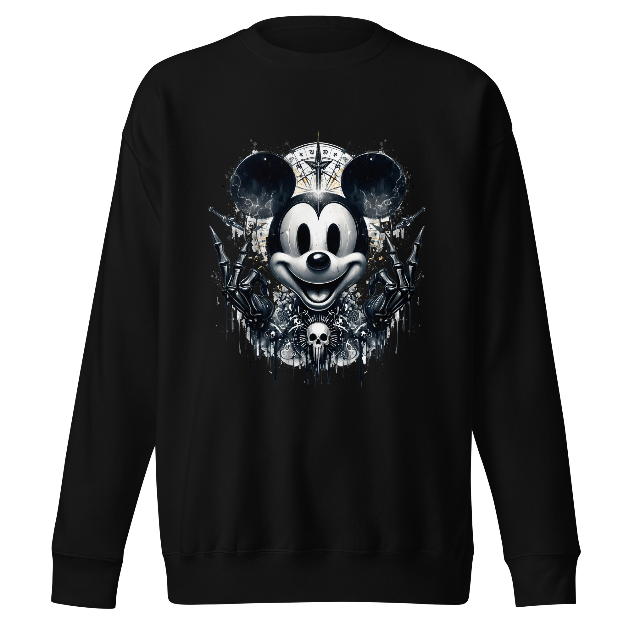Sweat-shirt Phoenix Design France – Mickey des Ténèbres.