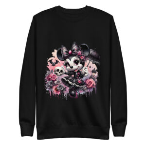 Sweat-shirt Phoenix Design France – Minnie Sang & Pétales.