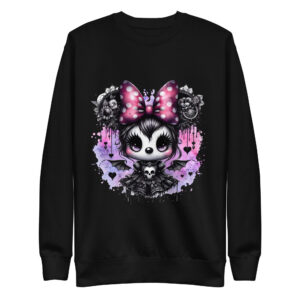 Sweat-shirt Phoenix Design France – Minnie Douce Noirceur.
