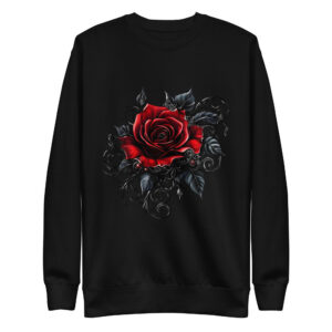 Sweat-shirt Phoenix Design France – Rose du Cœur Brisé