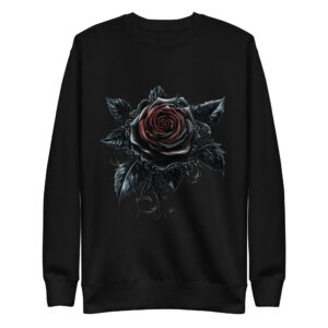 Sweat-shirt Phoenix Design France – Rose du Deuil Éternel