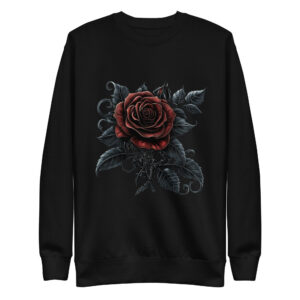 Sweat-shirt Phoenix Design France – Rose de la Beauté Mourante