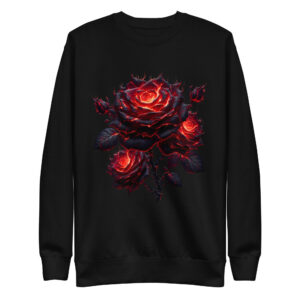 Sweat-shirt Phoenix Design France – Rose de la Couronne Brisée