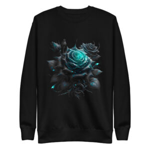 Sweat-shirt Phoenix Design France – Rose de la Séduction Sombre