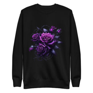 Sweat-shirt Phoenix Design France – Rose de la Pétale Qui Saigne