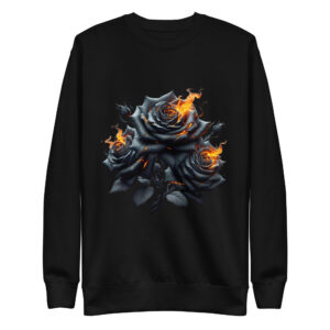 Sweat-shirt Phoenix Design France – Rose du Cimetière Fleuri