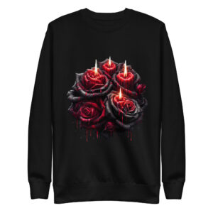Sweat-shirt Phoenix Design France – Rose de la Danse Macabre