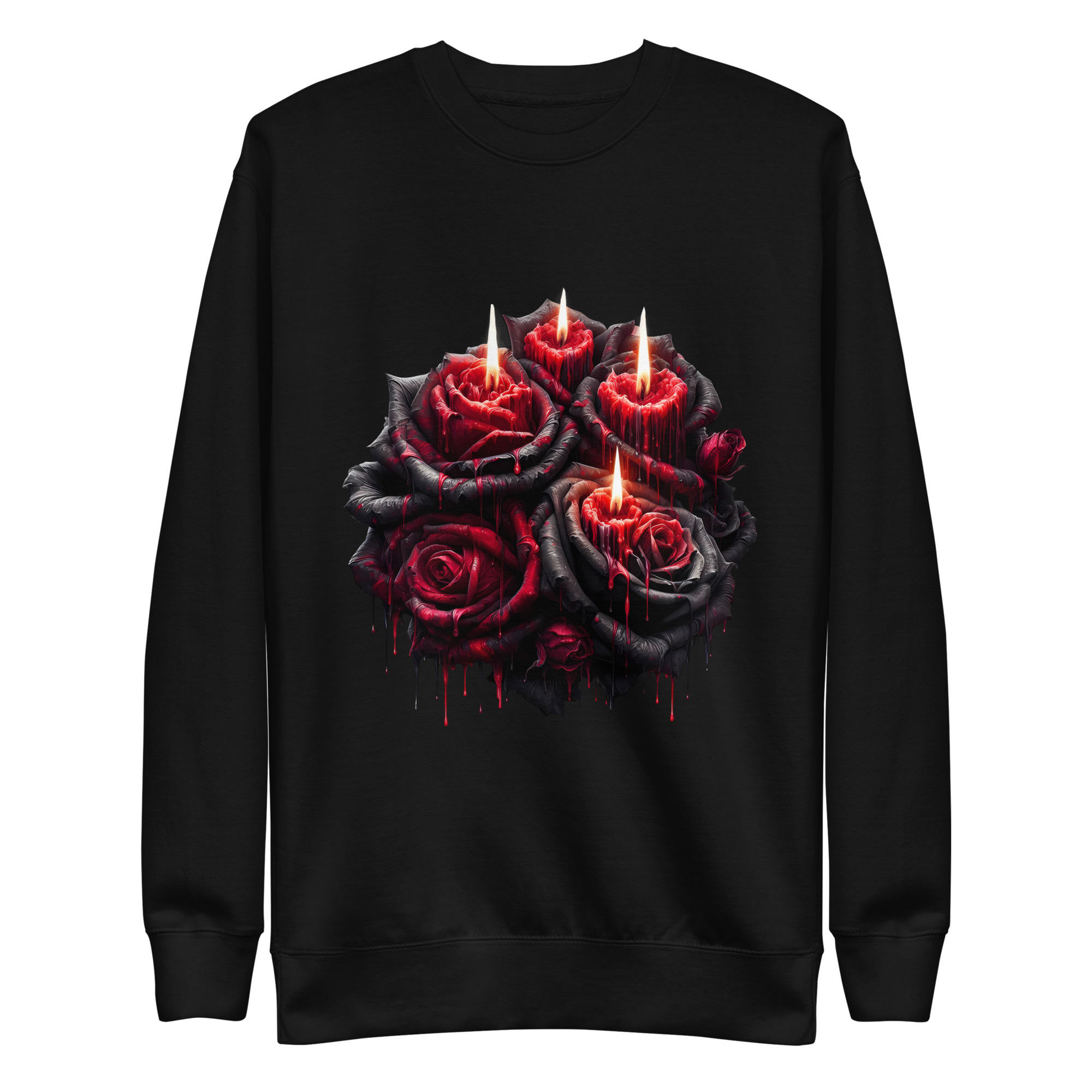 Sweat-shirt Phoenix Design France – Rose de la Danse Macabre