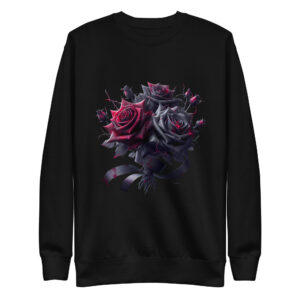 Sweat-shirt Phoenix Design France – Rose de la Beauté Sacrifiée