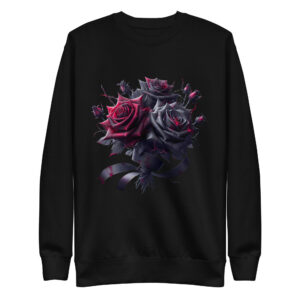 Sweat-shirt Phoenix Design France – Rose de la Beauté Sacrifiée