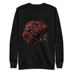Sweat-shirt Phoenix Design France – Rose de la Pluie Noire