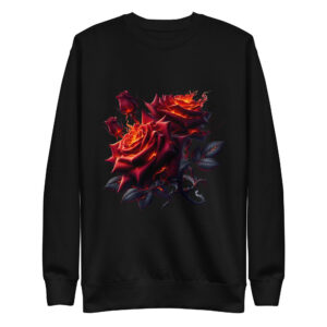 Sweat-shirt Phoenix Design France – Rose du Cœur Exsangue